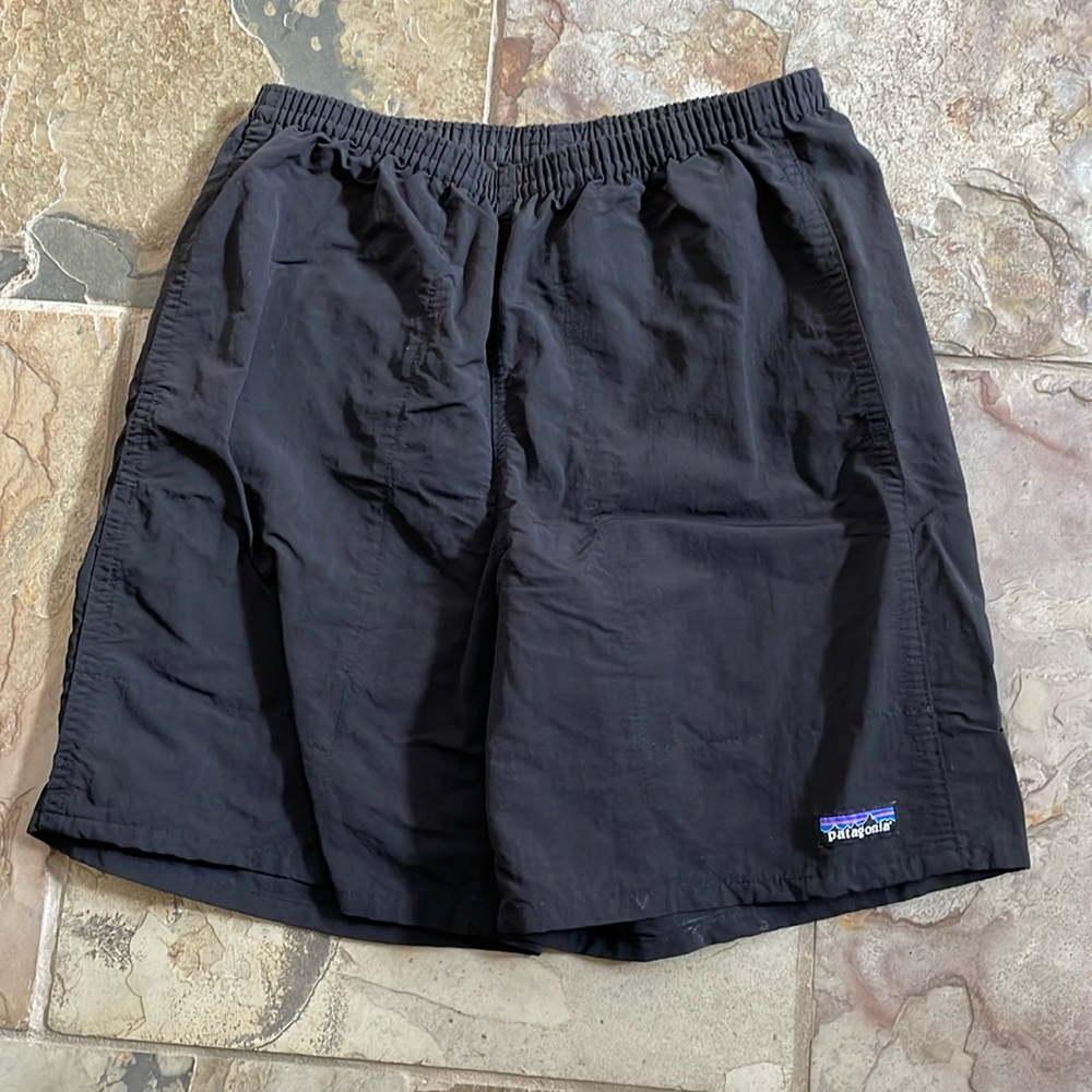 Patagonia Men's Black Swim Trunks/Shorts - Size Small